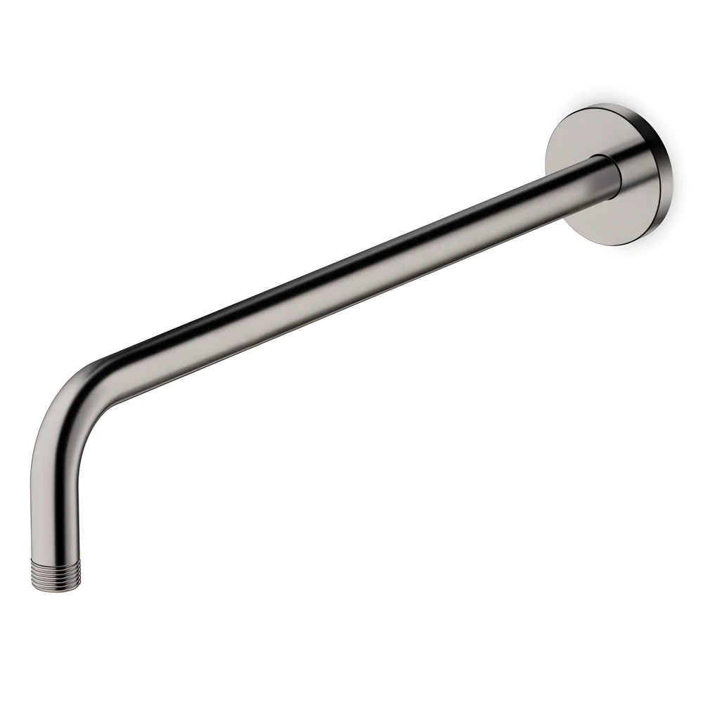 Bras de douche 40 cm en inox brossé