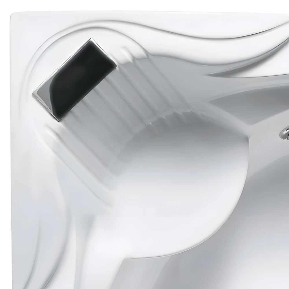 Bec cascade intégré à la coque et zone pour s'assoir