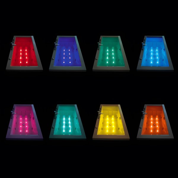 Jet d'air avec chromothérapie LED