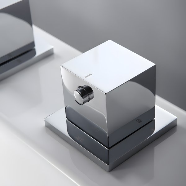 Robinetterie triple carrée balnéo IDYNAMIC / IPOWER