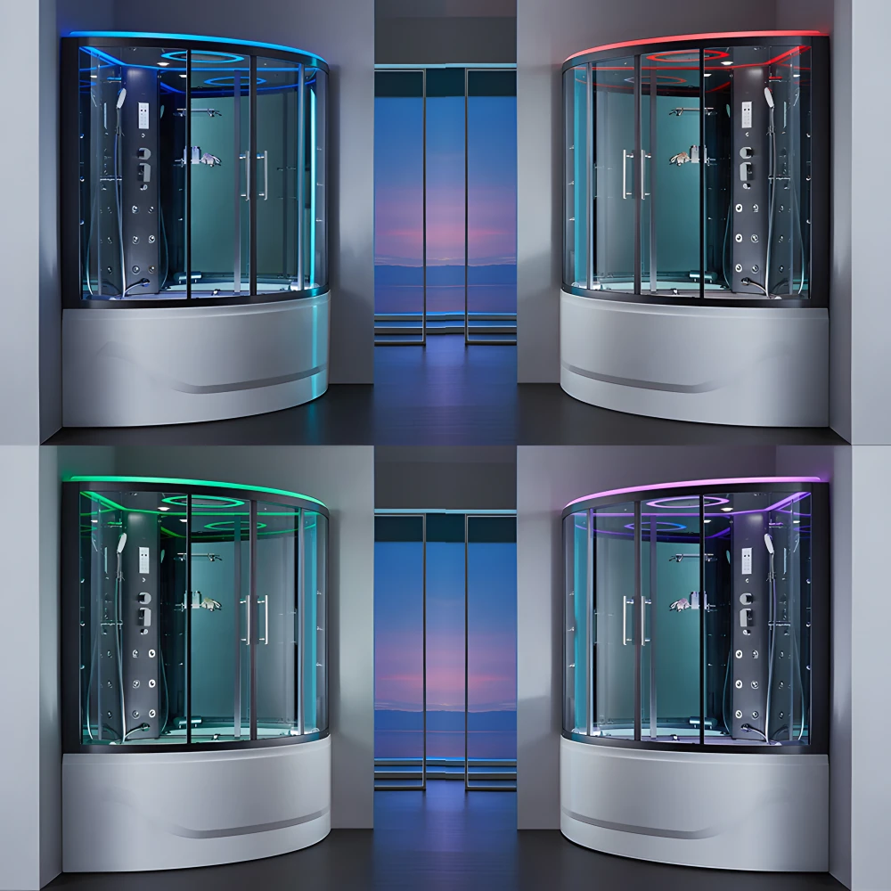 Chromothérapie LED ICOLOR+ (choix de la couleur) et lumière d'ambiance