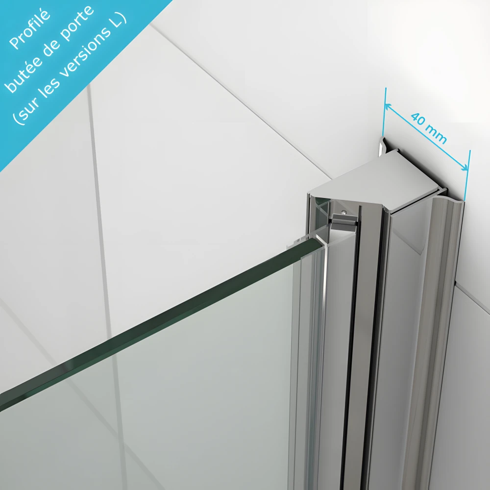 Profilé de butée de porte (sur versions L)