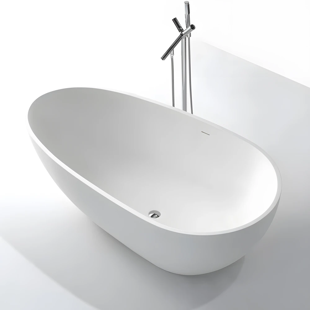 Baignoire ilot COCOON 140 Solid Surface
