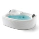 Baignoire balnéothérapie KENYA GAUCHE ICONFORT 150x100 cm