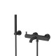 Pack bain / douche thermostatique noir mat LOOP 3