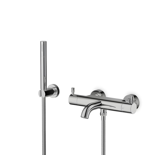 Pack bain / douche thermostatique LOOP 3 chrome