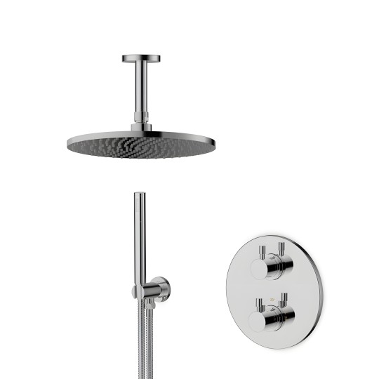 Pack douche encastré thermostatique LOOP 10