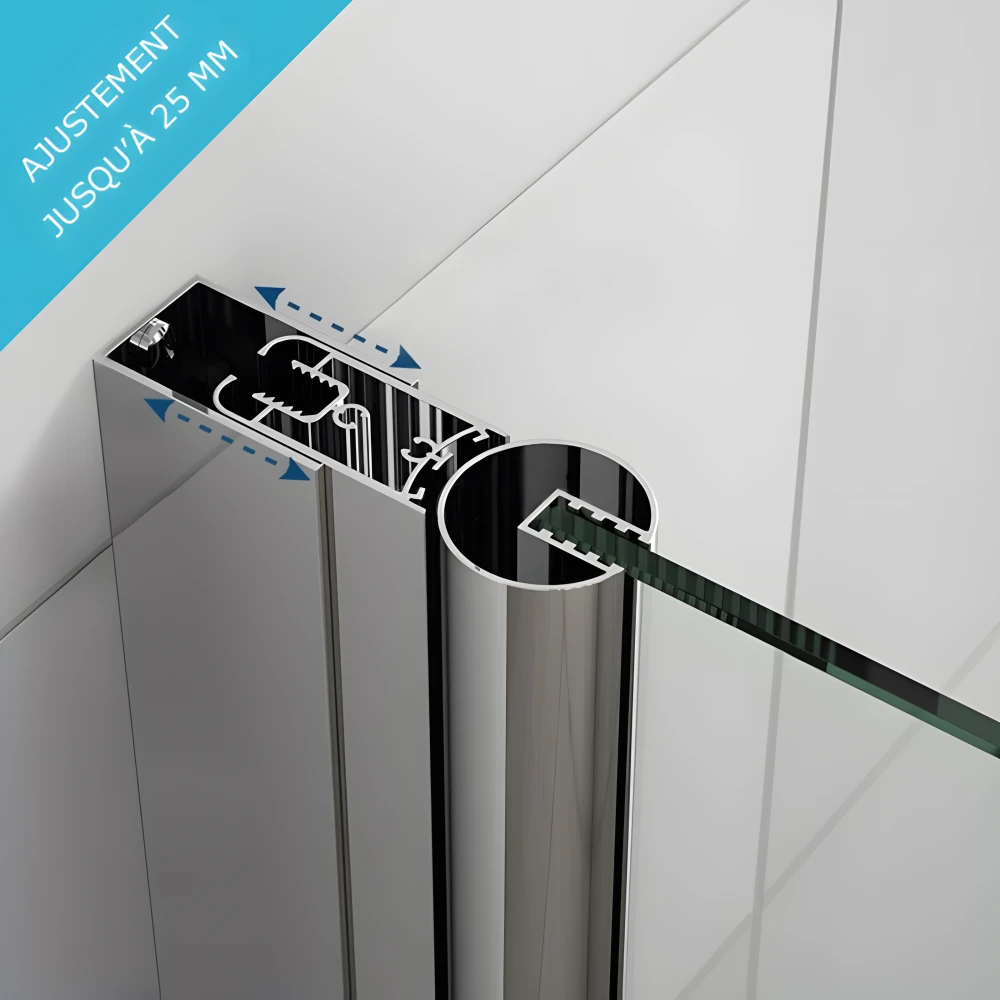 Profilé ajustable sur 25 mm