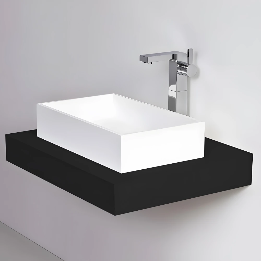 Solidité incomparable de la vasque, résistant aux tâches et à l'humidité