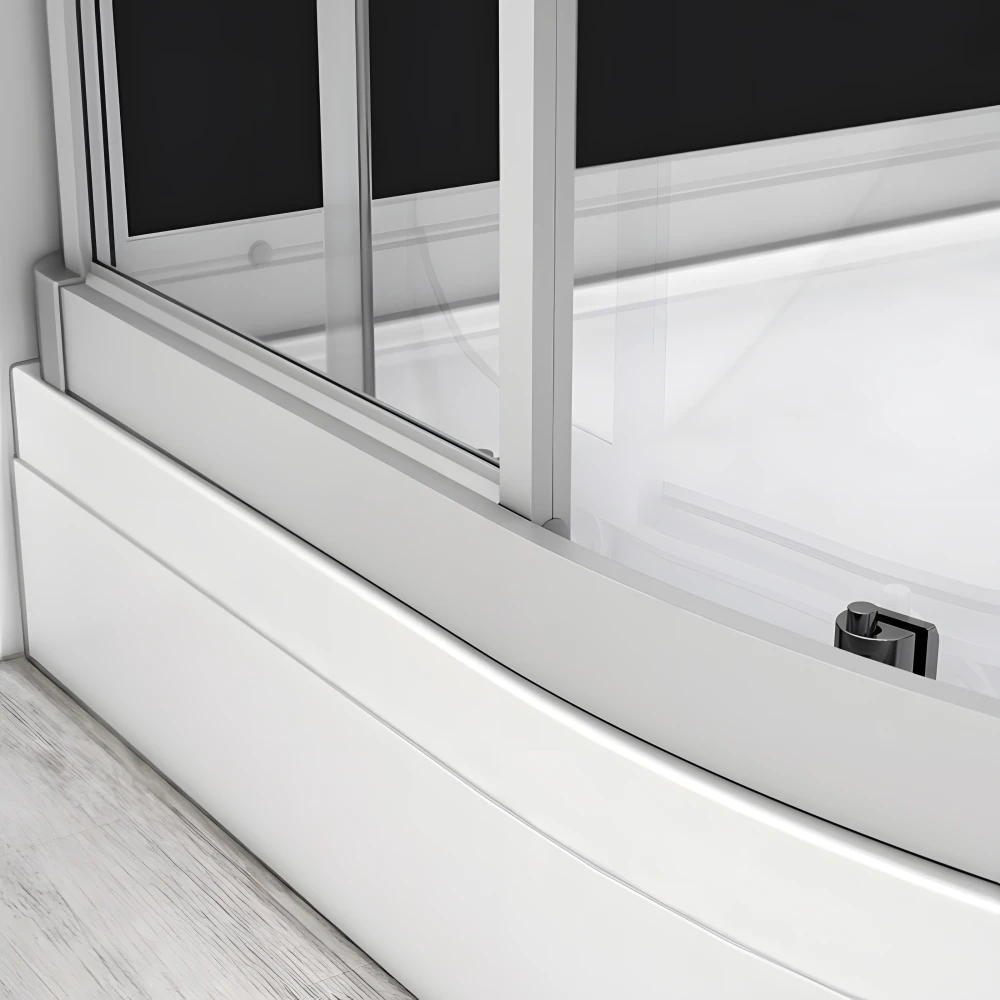 Plinthe de receveur en aluminium laqué