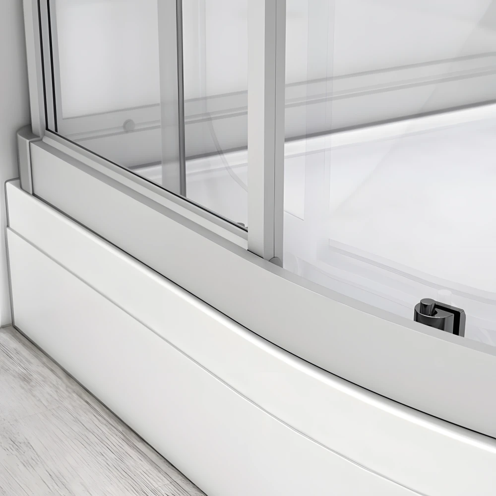 Plinthe de receveur en aluminium laqué