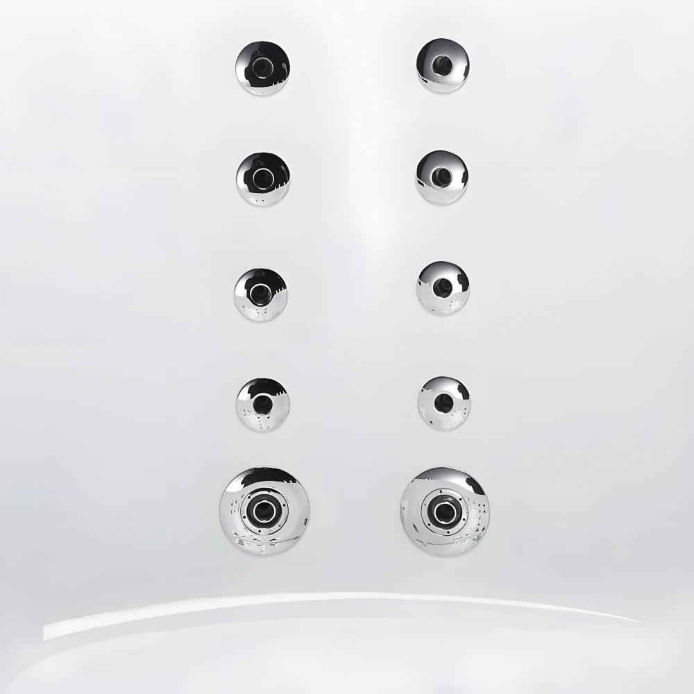 Massage dorsal intégral (buses en laiton chromé)