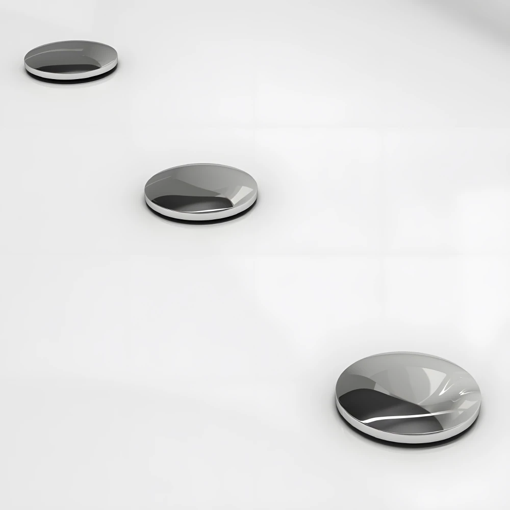 Injecteurs d'air (en laiton chromé) sur le fond de la coque