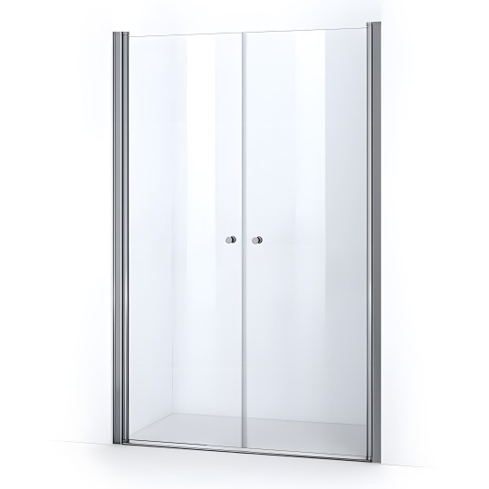 Portes de douche battantes ELBA 135 cm