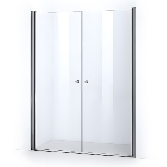 Portes de douche battantes ELBA 155 cm
