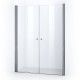 Portes de douche battantes ELBA 155 cm