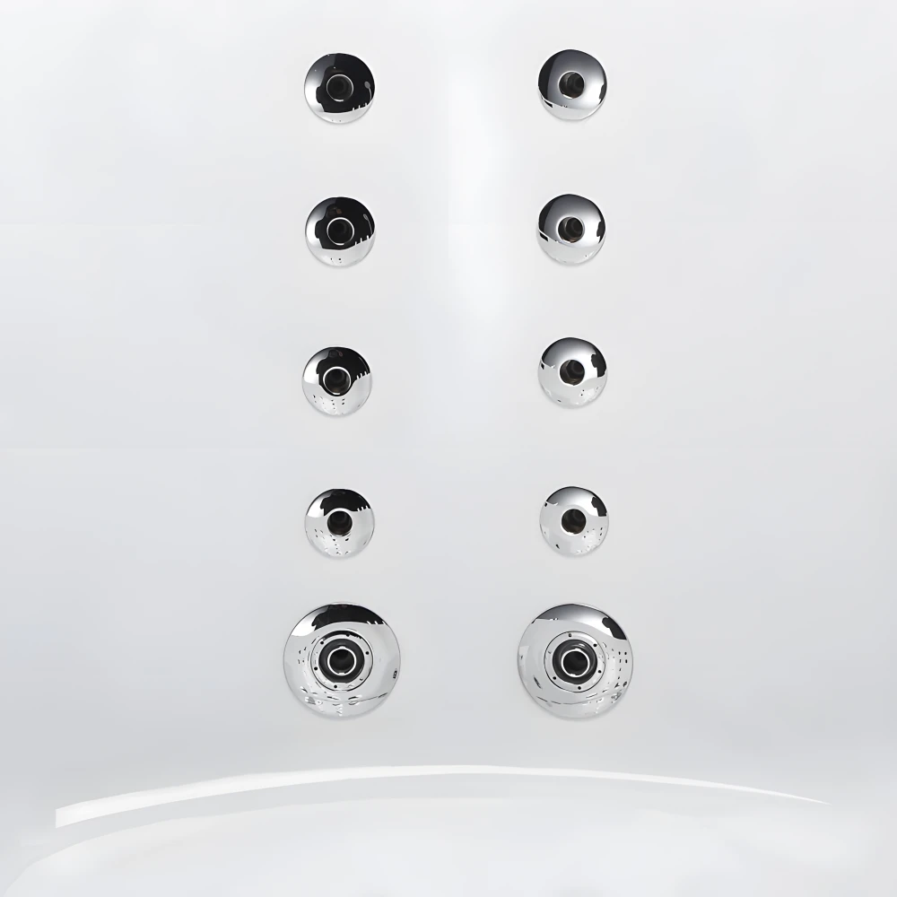 Massage dorsal intégral (buses en laiton chromé)