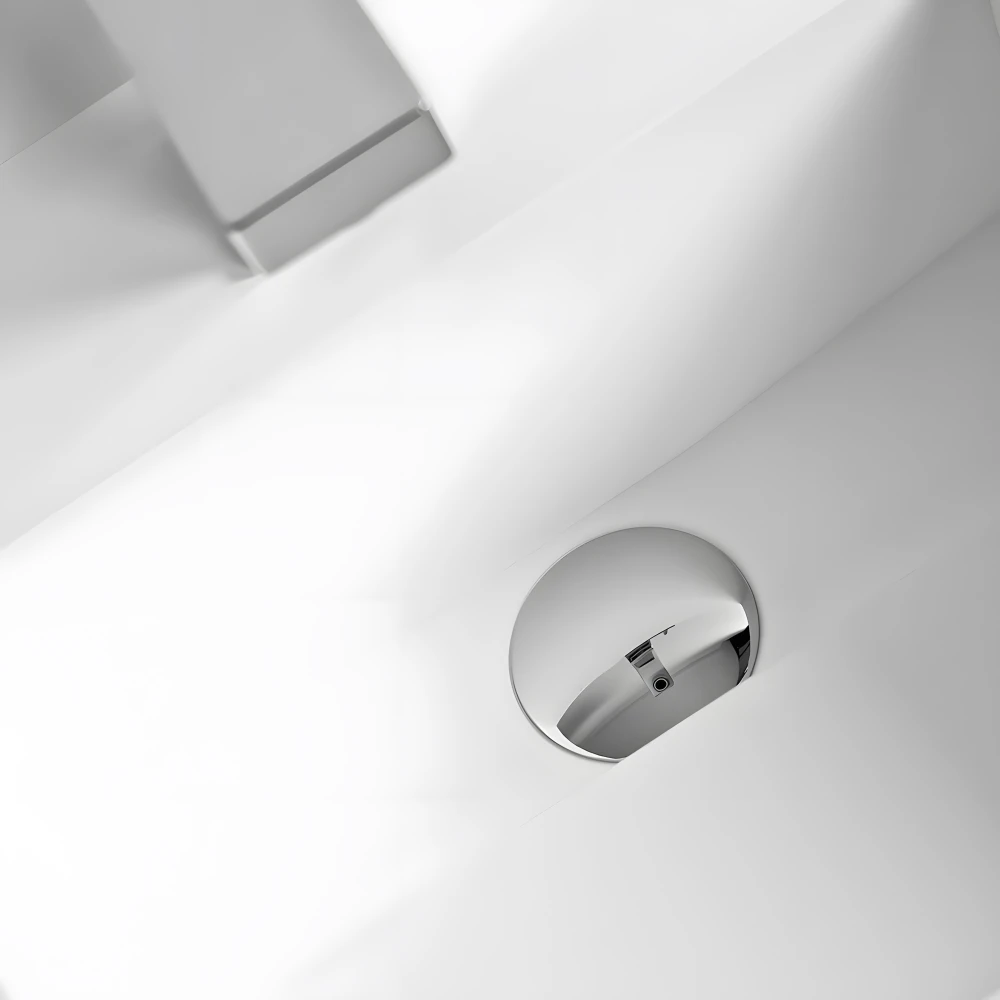 Installation universelle sur vasque et lavabo