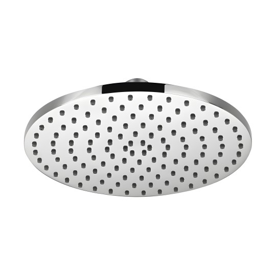 Pomme de douche en laiton massif chromé