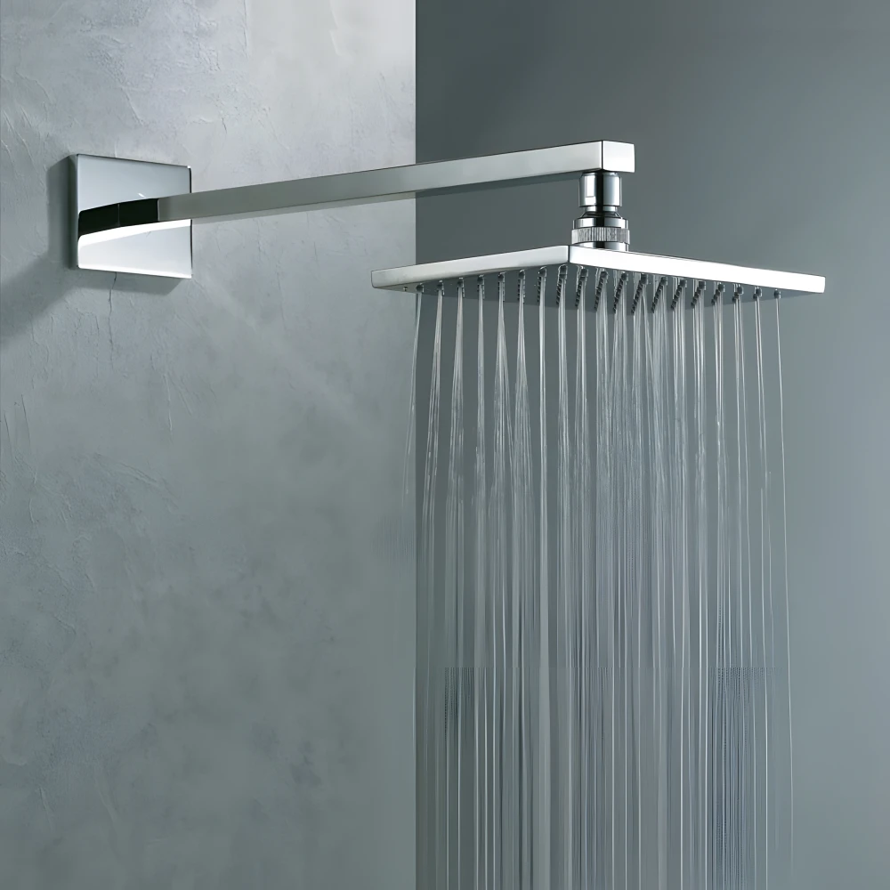 Installation avec bras vertical