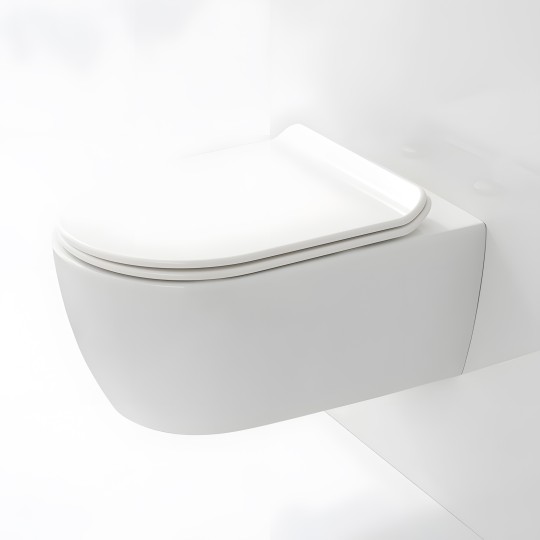 WC suspendu COMPACT, design épuré et conception de qualité