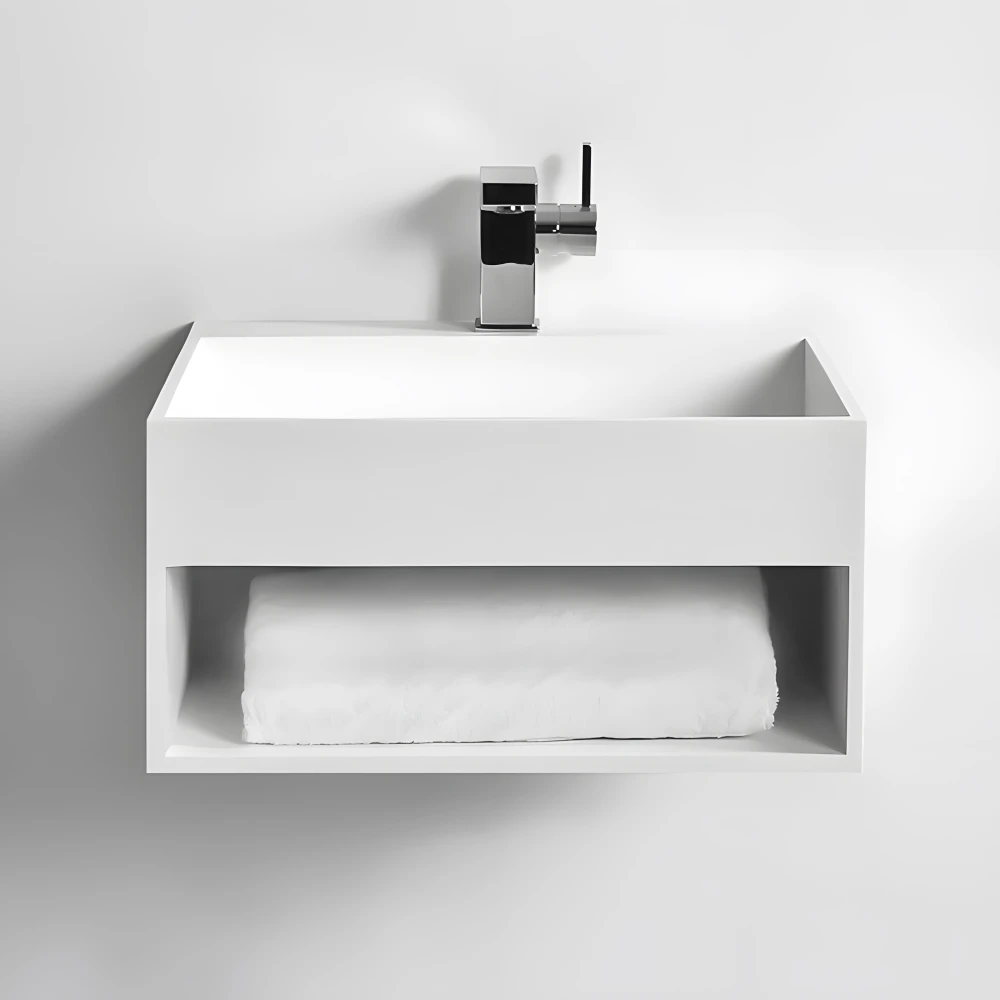 Vasque KUBE 50 en Solid Surface