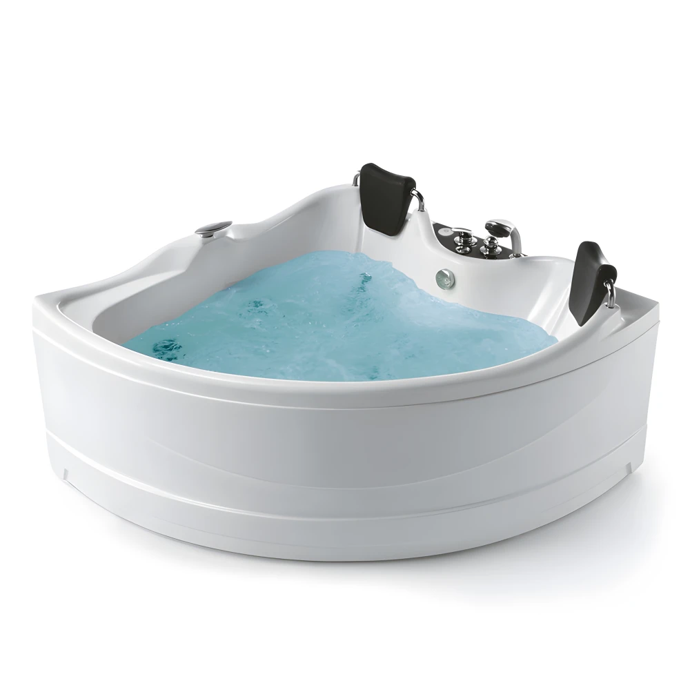 Baignoire balnéothérapie VENISE DROITE IMASSAGE 150x150 cm