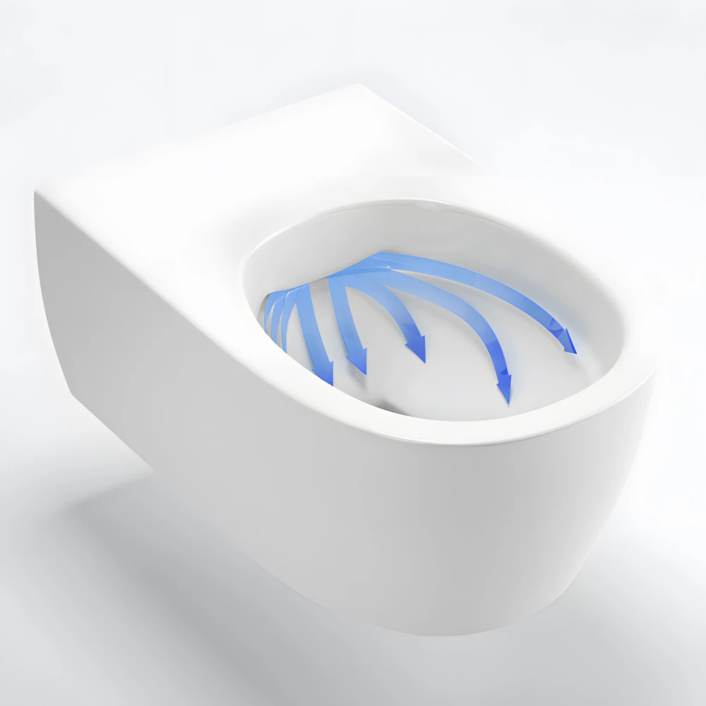 Répartition optimale de l'eau dans la cuvette