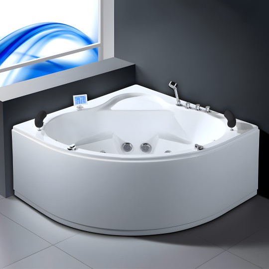 Baignoire balnéothérapie NEVIA IDYNAMIC 150x150 cm