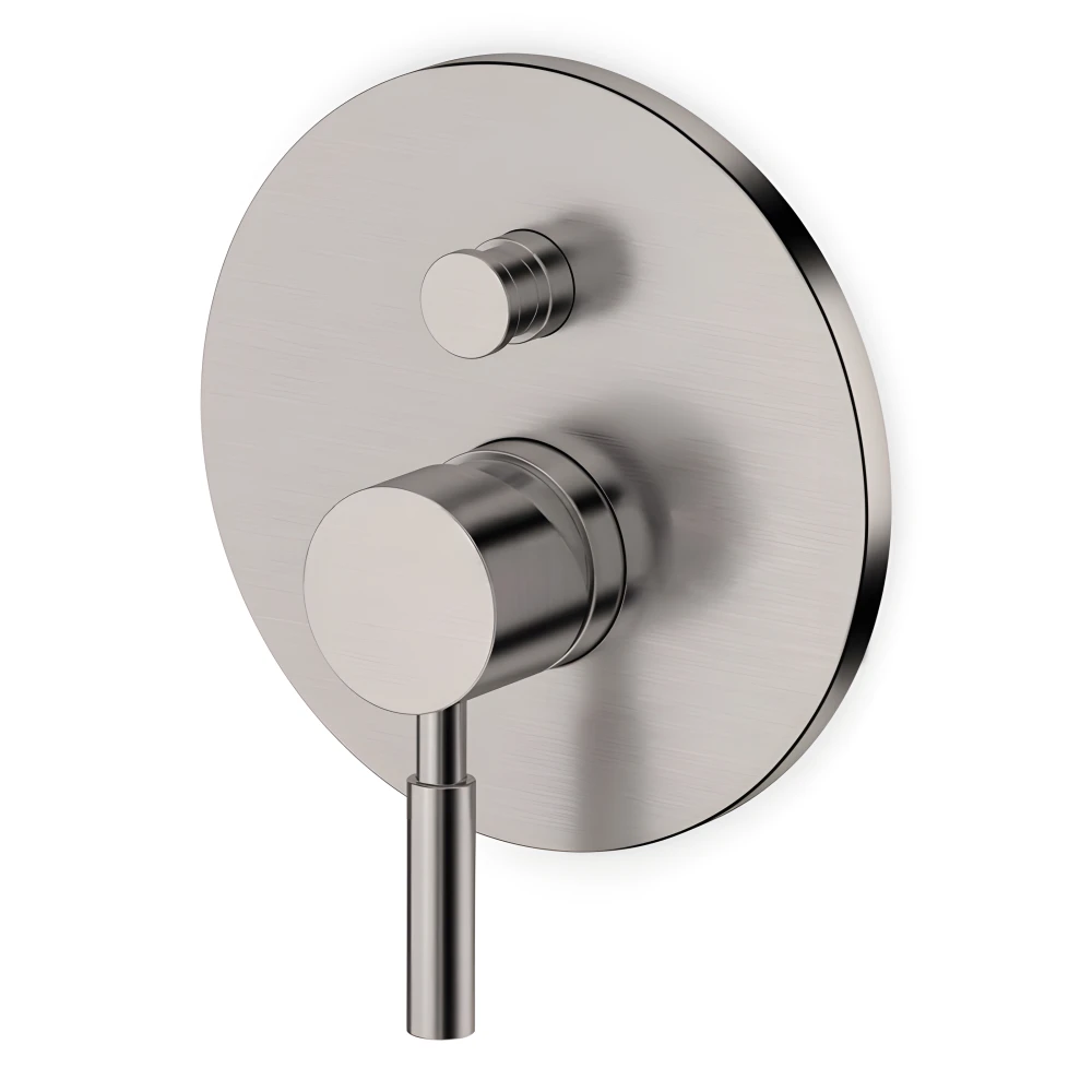 Mitigeur mural 2 sorties LOOP Inox Brossé