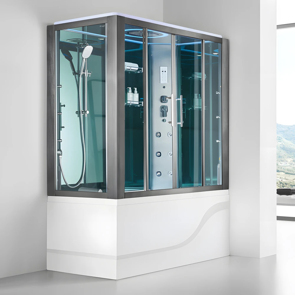 Baignoire douche hammam OMEGA 170 (version droite)