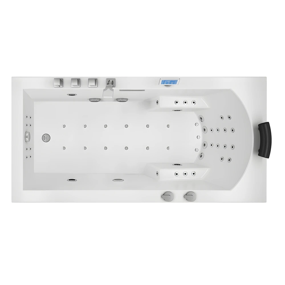 Vue supérieure NEOS DROITE IPOWER 170x85 cm