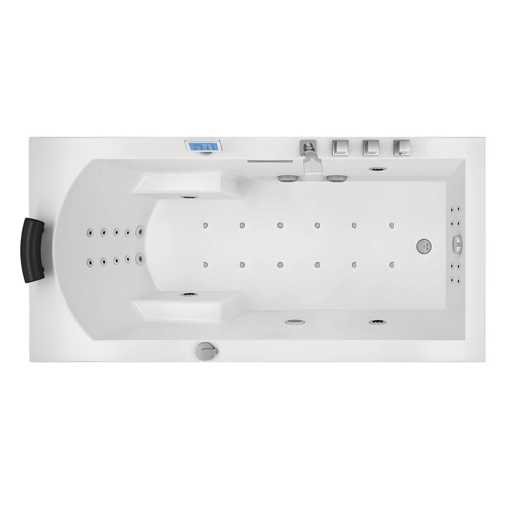 Vue supérieure NEOS GAUCHE IDYNAMIC 170x85 cm