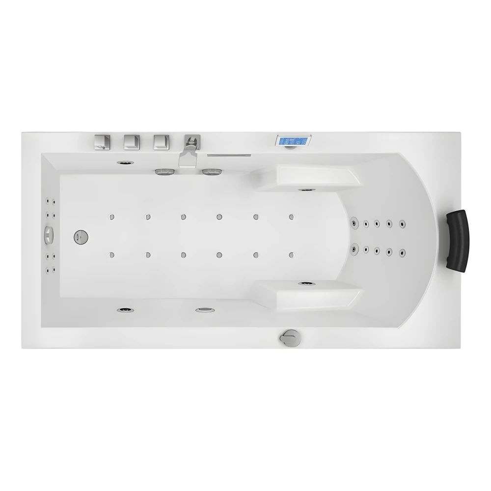 Vue supérieure NEOS DROITE IDYNAMIC 170x85 cm