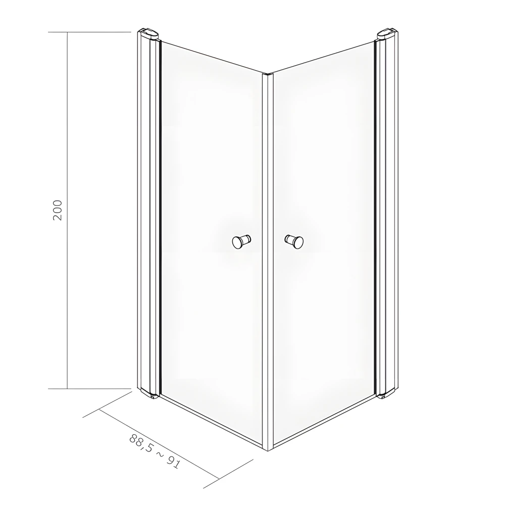 Dimensions et plages d'ajustement