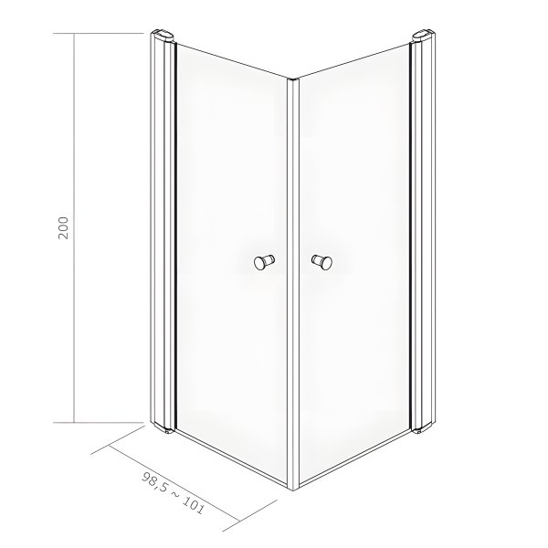 Dimensions et plages d'ajustement